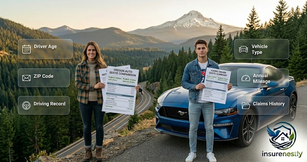 Why insurance prices differ between Oregon drivers