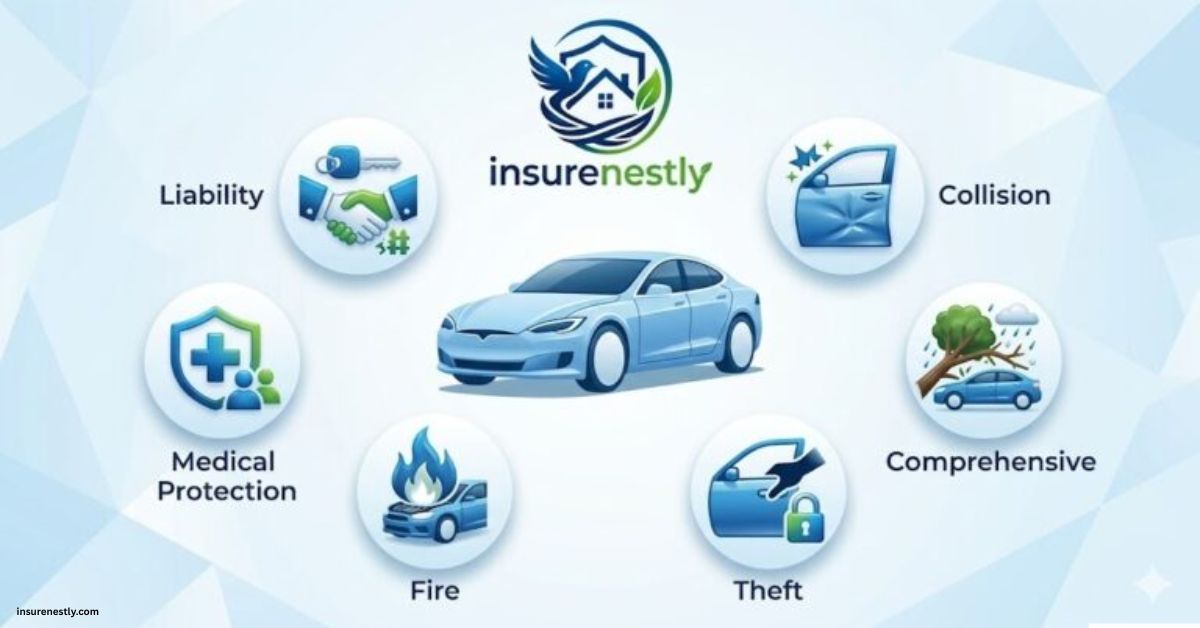 Different types of car insurance coverage available in Dallas
