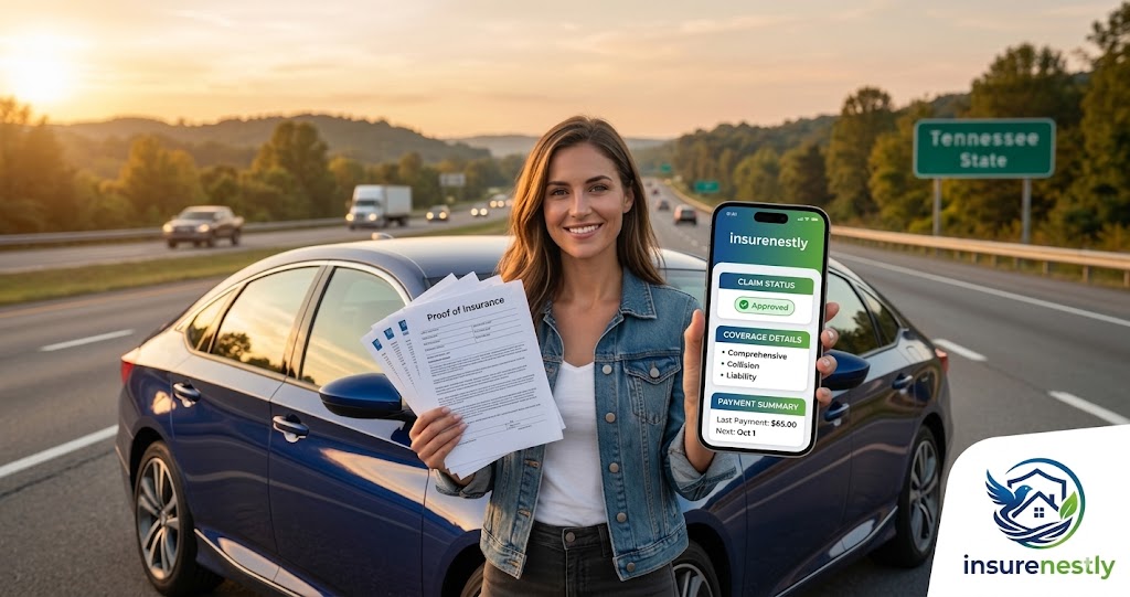 How does the car insurance claims process work in Tennessee?
