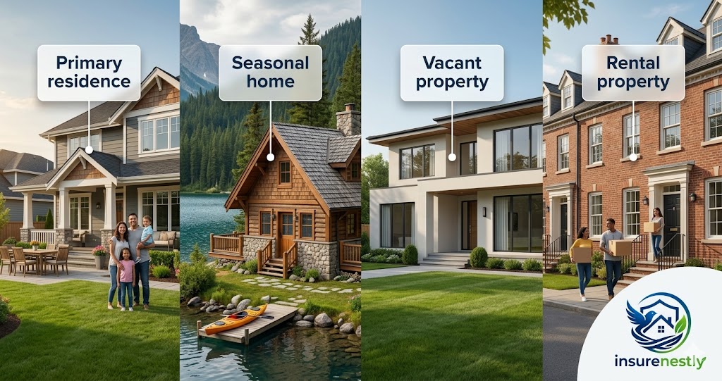 Primary residence vs vacant property insurance needs
